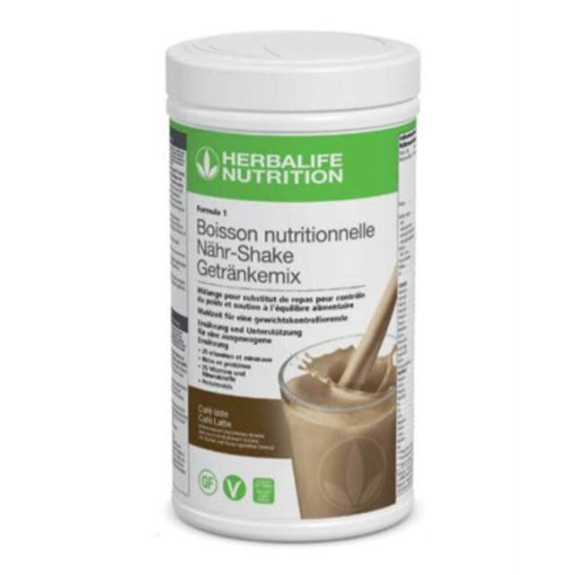 Formula 1 Caf&eacute; Latte Vegane Zutaten